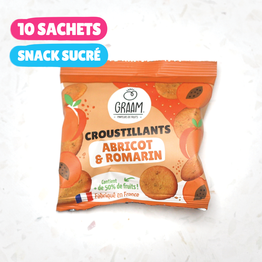 Croustillants Abricot & Romarin 10 x 25g