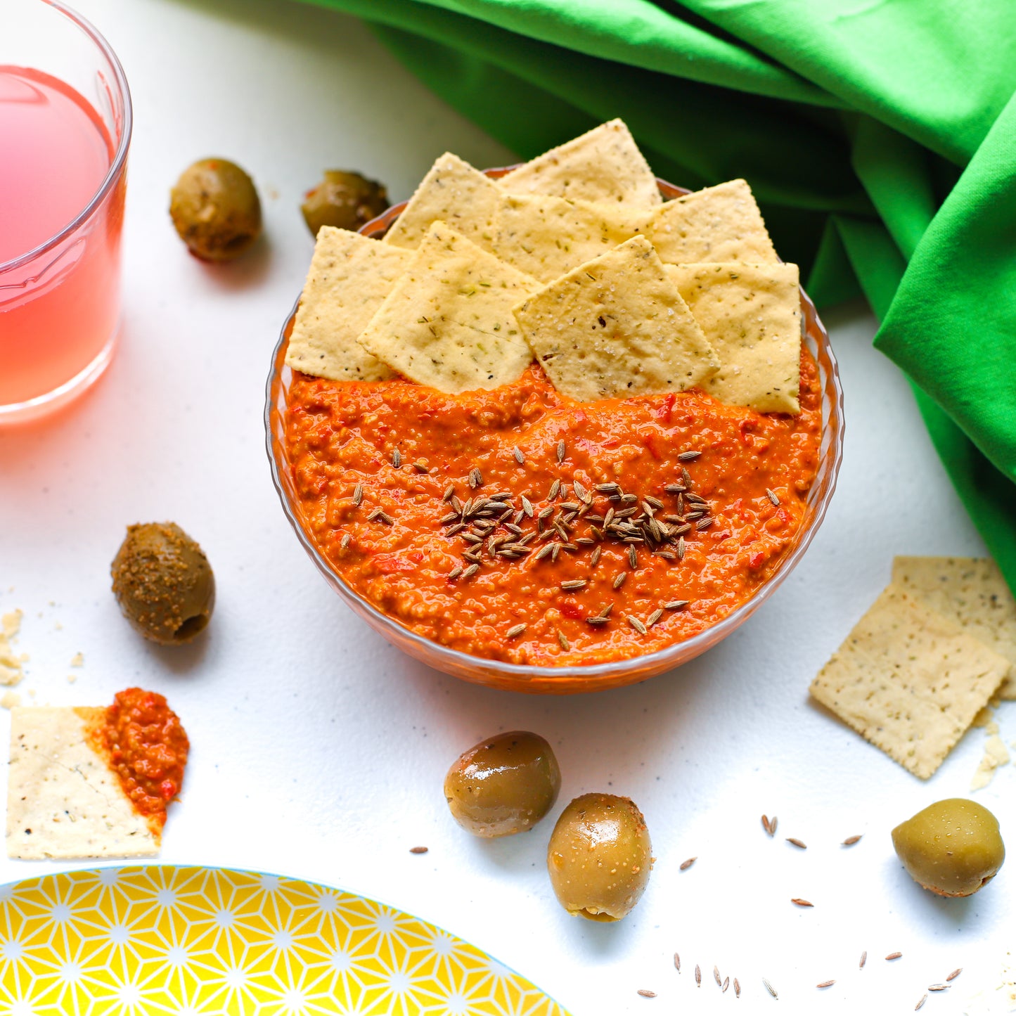 Crackers Pois Chiche & Romarin 6 x 85g