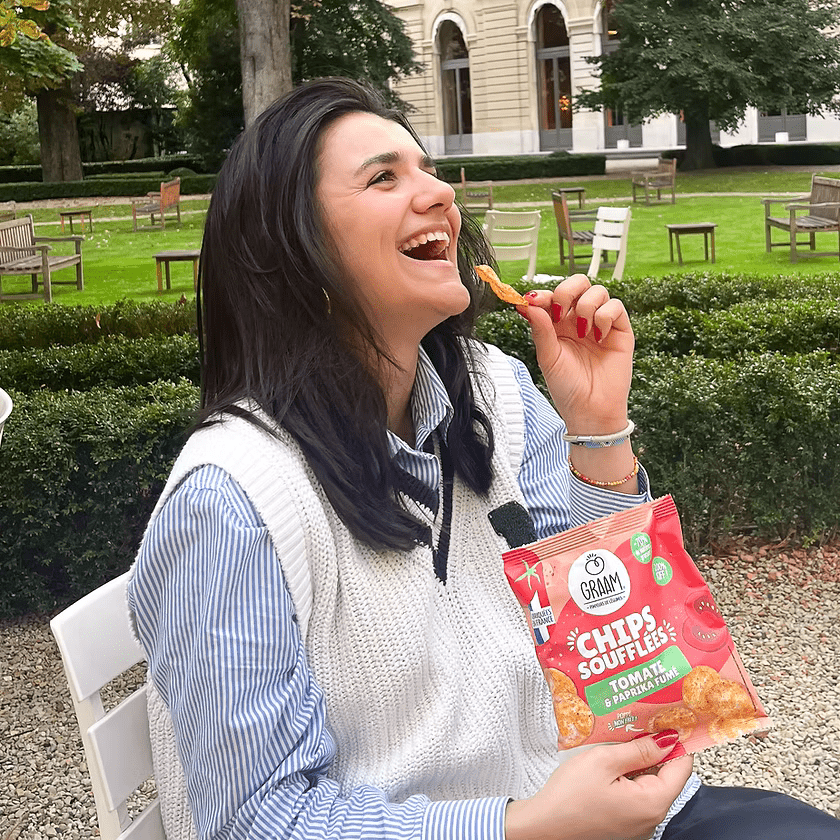 Chips soufflées Tomate & Paprika fumé 20 x 20g