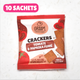 Tomato &amp; Smoked Paprika Crackers 10 x 30g