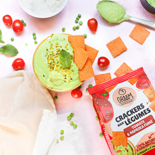 Tomato &amp; Smoked Paprika Crackers 6 x 90g