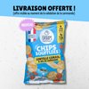 Chips soufflées Lentille corail & sel de Guérande 14x60g
