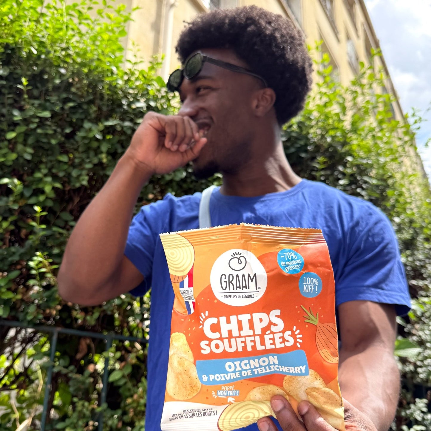 Chips soufflées Oignon & Poivre de Tellicherry 20 x 20g